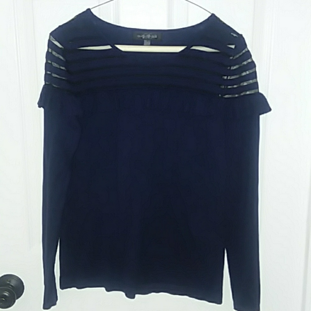 August silk sweater